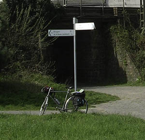 Bike near Bingen