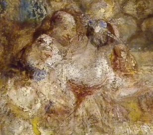 J M W Turner A Castle in an Alpine Valley, called ‘Heidelberg’, c.1842, detail of couples #4 Oil on canvas, 52 × 79 ½ ins (132 × 201 cms) Tate, London, N00518 Photograph by David Hill, courtesy of Tate